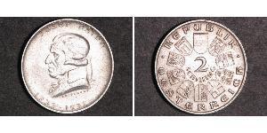 2 Shilling Primera República de Austria (1918-1934) Plata 