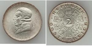 2 Shilling Primera República de Austria (1918-1934) Plata 