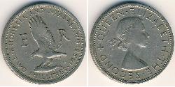 2 Shilling Rhodesia (1965 - 1979) Rame 