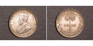 2 Shilling Britisch-Westafrika (1780 - 1960) Silber George V (1865-1936)