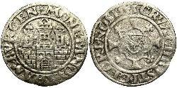 2 Shilling States of Germany Silver 