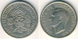 2 Shilling United Kingdom Silver George VI (1895-1952)