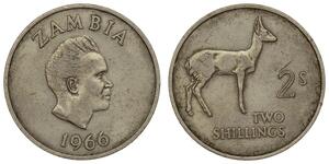 2 Shilling Zambie (1964 - )  