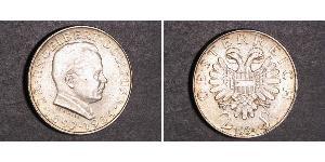 2 Shilling Federal State of Austria (1934-1938) 銀 