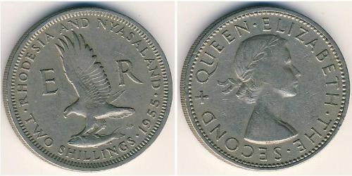 2 Shilling 羅德西亞 (1965 - 1979) 銅 
