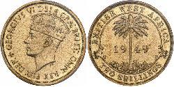 2 Shilling British West Africa (1780 - 1960) 镍 