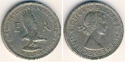 2 Shilling 南羅德西亞 镍/銅 伊丽莎白二世 (1926-2022)