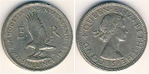 2 Shilling 南羅德西亞 銅/镍 伊丽莎白二世 (1926-2022)