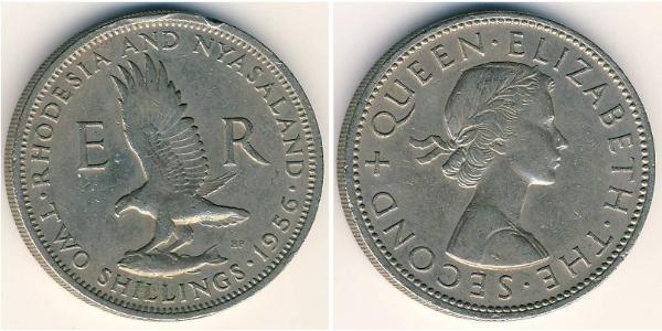 2 Shilling 南羅德西亞 銅/镍 伊丽莎白二世 (1926-2022)
