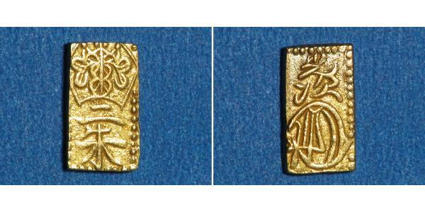 2 Shu Japon / Shogunat Tokugawa (1600-1868) Argent/Or 