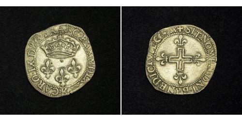 2 Sol Kingdom of France (843-1791) Silber 
