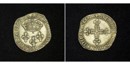 2 Sol Kingdom of France (843-1791) Silber 