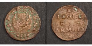 2 Soldo Italy Copper 