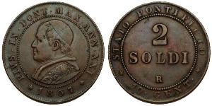 2 Solidus Papal States (752-1870)  Pope Pius IX (1792- 1878)