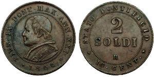 2 Solidus Папська держава (752-1870)  Пій IX (1792- 1878)