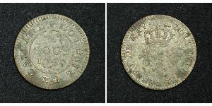 2 Sou Guyana francese Rame Luigi XVI di Francia (1754 - 1793)
