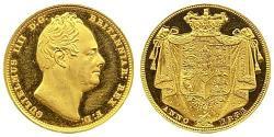 2 Sovereign Reino Unido de Gran Bretaña e Irlanda (1801-1922) Oro Guillermo IV (1765-1837)