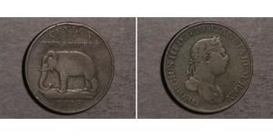 2 Stiver Sri Lanka/Ceylon / United Kingdom of Great Britain and Ireland (1801-1922) Copper George III (1738-1820)