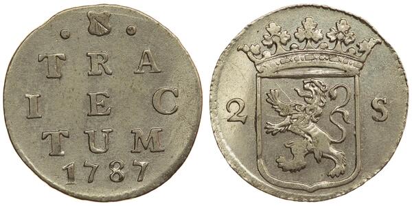 2 Stuiver Paesi Bassi Argento 