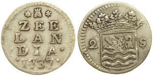 2 Stuiver Dutch Malacca (1641 - 1824) Plata 