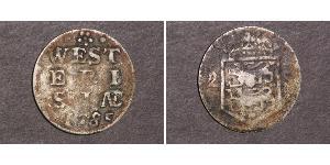2 Stuiver Países Bajos Plata 