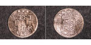 2 Stuiver Países Bajos Plata 