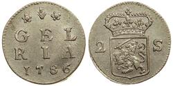 2 Stuiver Niederlande Silber 