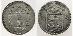 2 Stuiver Niederlande Silber 