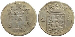 2 Stuiver Netherlands Silver 