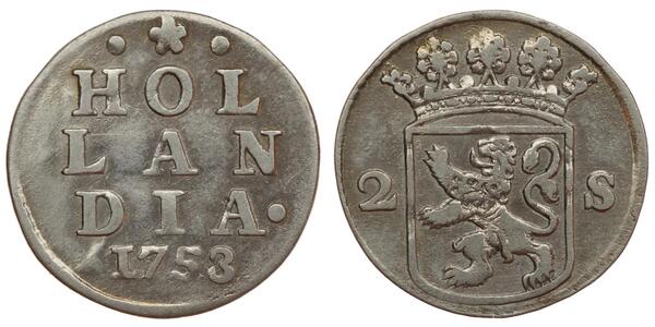 2 Stuiver Netherlands Silver 