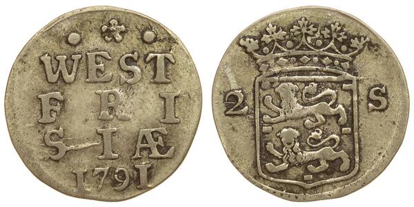 2 Stuiver Netherlands Silver 