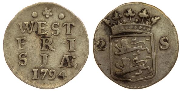 2 Stuiver Netherlands Silver 