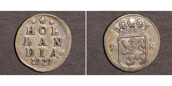 2 Stuiver Netherlands Silver 