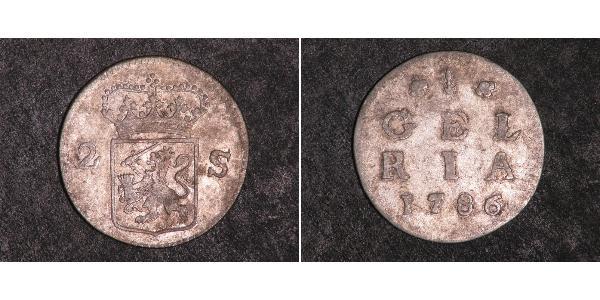 2 Stuiver Netherlands Silver 
