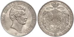 2 Thaler Duché de Brunswick (1815 - 1918) Argent Guillaume de Brunswick