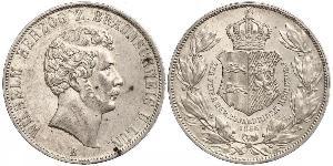 2 Thaler Duché de Brunswick (1815 - 1918) Argent Guillaume de Brunswick