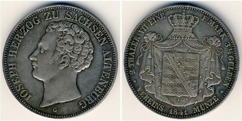 2 Thaler Duché de Saxe-Cobourg et Gotha (1826-1920) Argent 