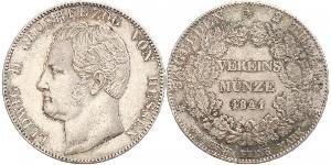 2 Thaler Grand-duché de Hesse (1806 - 1918) Argent Louis II de Hesse