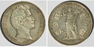 2 Thaler Royaume de Bavière (1806 - 1918) Argent Louis Ier de Bavière(1786 – 1868)