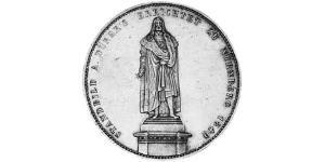 2 Thaler Royaume de Bavière (1806 - 1918) Argent Louis Ier de Bavière(1786 – 1868)