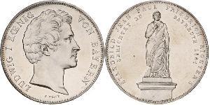 2 Thaler Royaume de Bavière (1806 - 1918) Argent Louis Ier de Bavière(1786 – 1868)