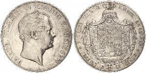 2 Thaler Royaume de Prusse (1701-1918) Argent Frédéric-Guillaume IV de Prusse (1795 - 1861)