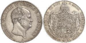 2 Thaler Royaume de Prusse (1701-1918) Argent Frédéric-Guillaume IV de Prusse (1795 - 1861)