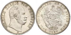 2 Thaler Royaume de Prusse (1701-1918) Argent Wilhelm I, German Emperor (1797-1888)