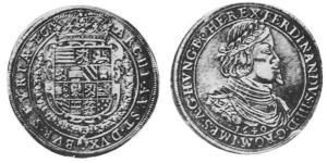 2 Thaler Saint-Empire romain germanique (962-1806) Argent 