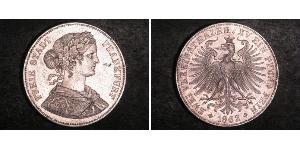 2 Thaler States of Germany Argent 