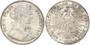 2 Thaler States of Germany Argent 