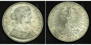 2 Thaler States of Germany Argent 