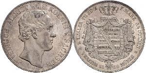 2 Thaler States of Germany Argent 