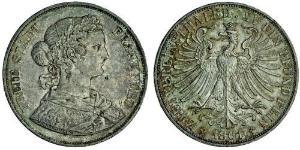 2 Thaler States of Germany Argent 